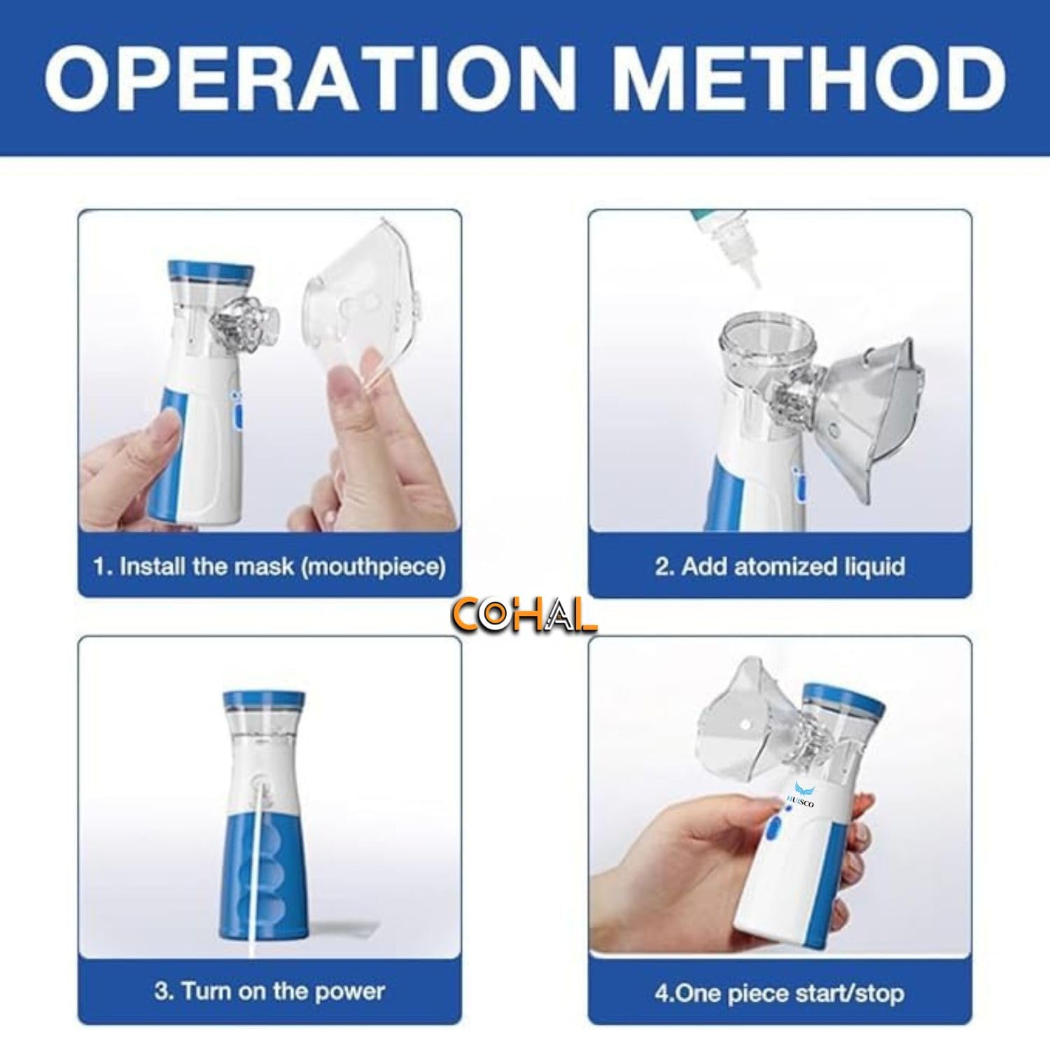 Portable Nebulizer & Humidifier for Baby & Adults