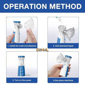 Portable Nebulizer & Humidifier for Baby & Adults