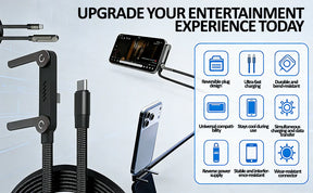 Stride™ 240W Ultra Fast Charging C-type Cable with Phone Stand