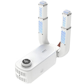Electric Shoe Dryer, Shoe Dryer With Timer Function 120 Minutes, UV Lamp Shoe Dryer, Foldable Design For Gloves, Caps, Socks, Ski Shoes