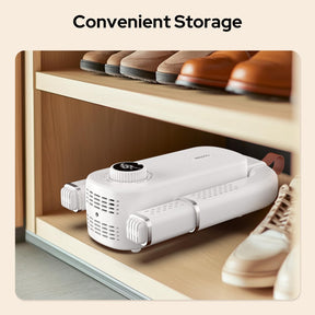 Electric Shoe Dryer, Shoe Dryer With Timer Function 120 Minutes, UV Lamp Shoe Dryer, Foldable Design For Gloves, Caps, Socks, Ski Shoes